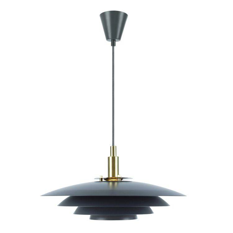 Nordlux Bretagne 38 Pendant Grey - Comet Lighting
