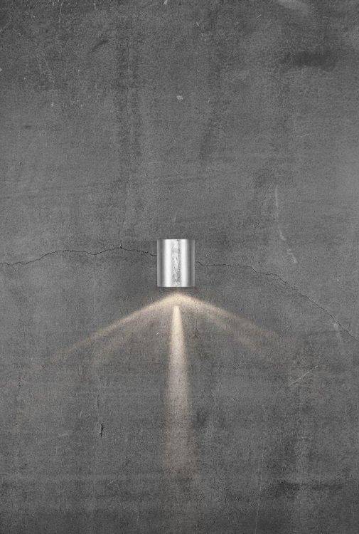 Nordlux Canto 2 Outdoor Wall Light Galvanised - Comet Lighting