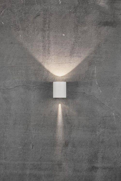 Nordlux Canto 2 Outdoor Wall Light White - Comet Lighting