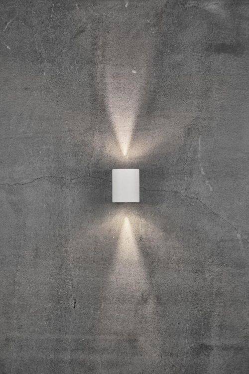 Nordlux Canto 2 Outdoor Wall Light White - Comet Lighting