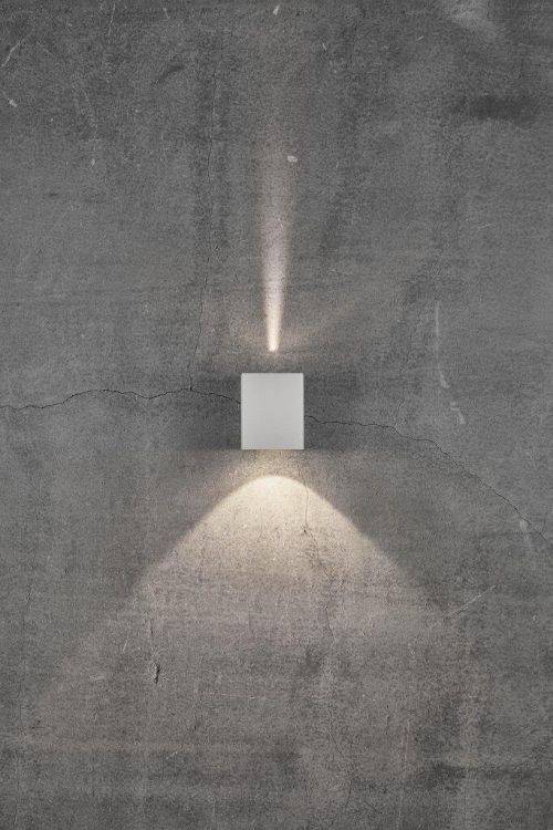 Nordlux Canto Kubi 2 Outdoor Wall Light White - Comet Lighting