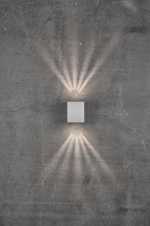 Nordlux Canto Kubi 2 Outdoor Wall Light White - Comet Lighting