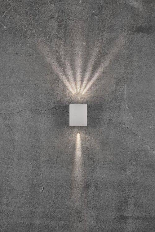 Nordlux Canto Kubi 2 Outdoor Wall Light White - Comet Lighting