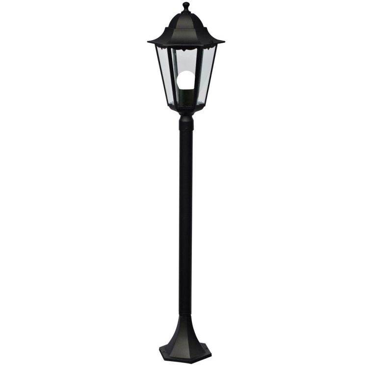 Nordlux Cardiff Outdoor Pillar Black - Comet Lighting
