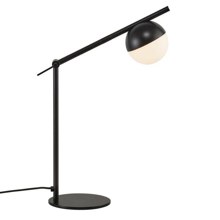 Nordlux Contina Table Lamp Black/Opal - Comet Lighting