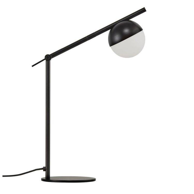 Nordlux Contina Table Lamp Black/Opal - Comet Lighting
