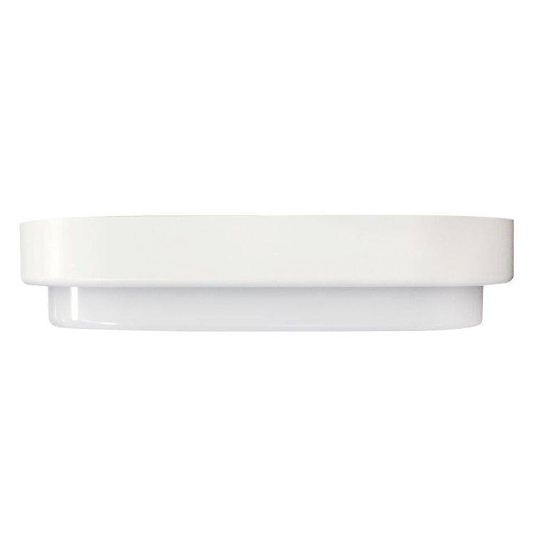 Nordlux Cuba Energy Outdoor Oval Wall Light White/Opal - Comet Lighting