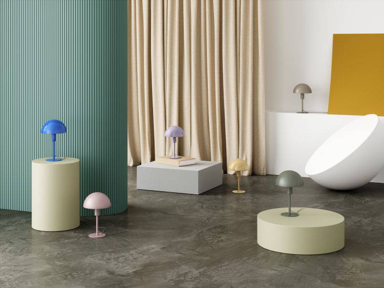 Nordlux Ellen Mini Table lamp Dusty rose - Comet Lighting