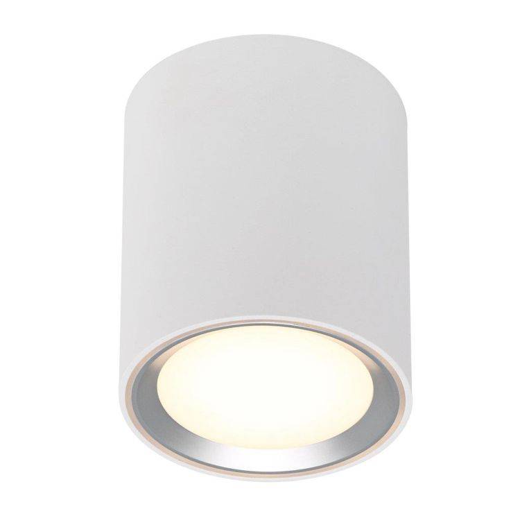 Nordlux Fallon Long Downlight Brushed steel - Comet Lighting