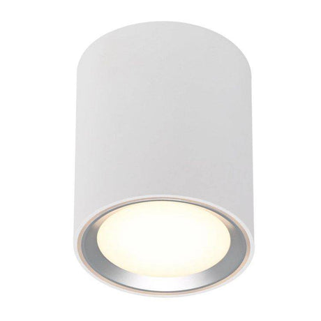 Nordlux Fallon Long Downlight Brushed steel - Comet Lighting