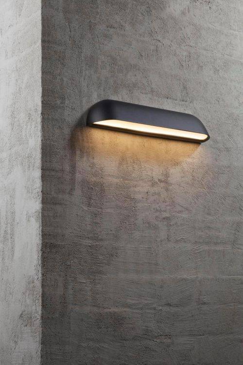 Nordlux Front 36 Outdoor Wall Light Black - Comet Lighting
