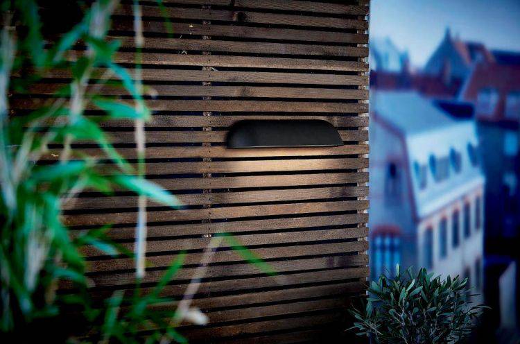Nordlux Front 36 Outdoor Wall Light Black - Comet Lighting