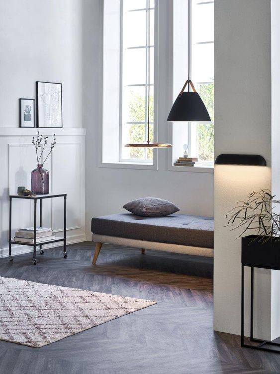 Nordlux Front 36 Outdoor Wall Light Black - Comet Lighting