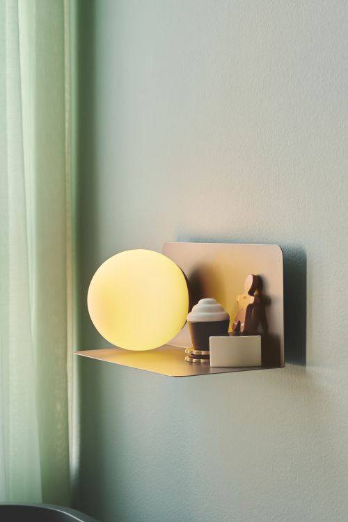 Nordlux Lilibeth Wall light Brown - Comet Lighting