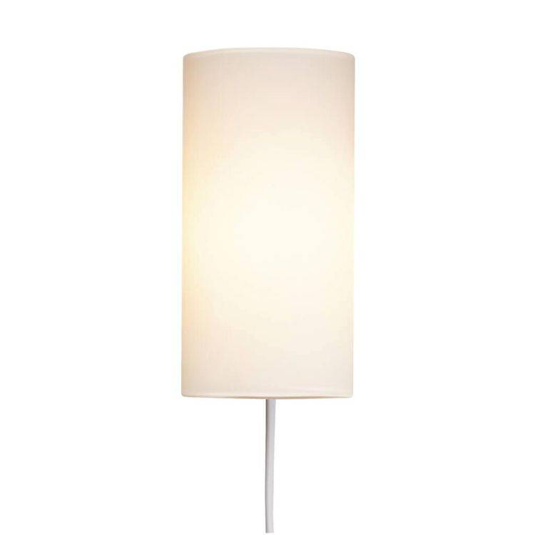 Nordlux Mona Wall Light White/Opal - Comet Lighting