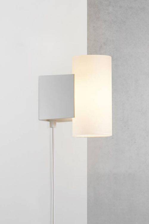 Nordlux Mona Wall Light White/Opal - Comet Lighting