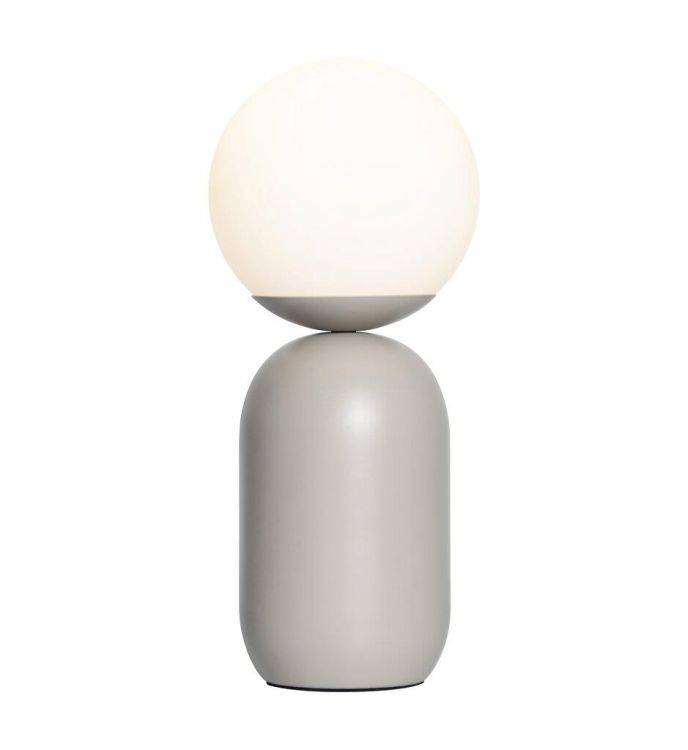 Nordlux Notti Table Lamp Gray - Comet Lighting