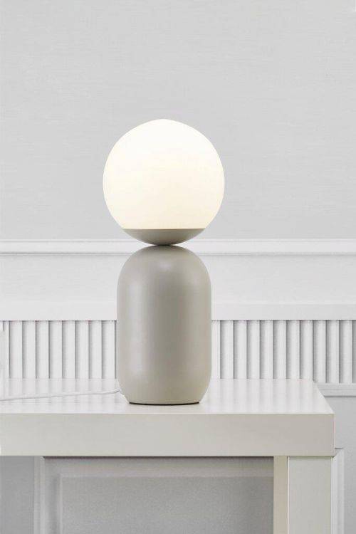 Nordlux Notti Table Lamp Gray - Comet Lighting