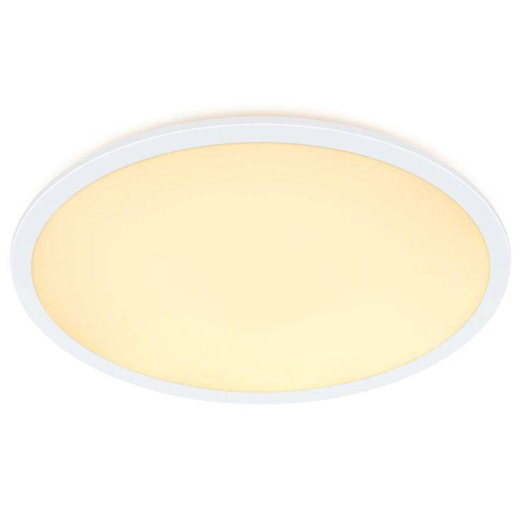 Nordlux Oja 60 2700K Flush Ceiling Dimmable Light White - Comet Lighting