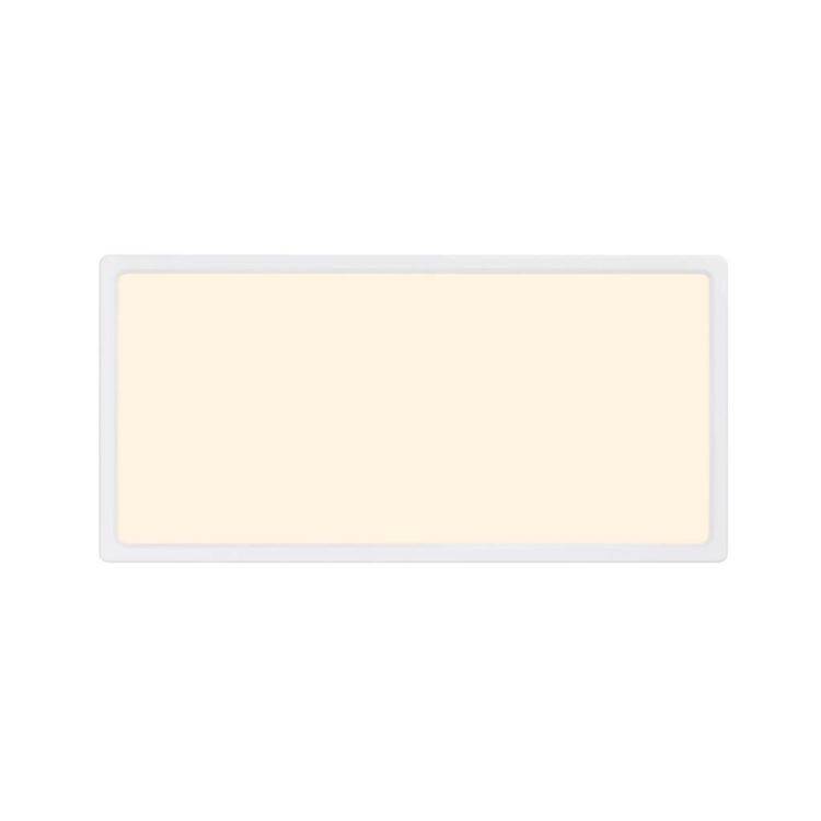 Nordlux Oja 60x30 IP54 Flush Ceiling Light White - Comet Lighting