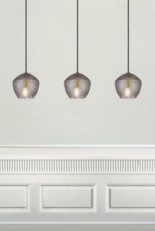 Nordlux Orbiform Pendant Ceiling Light Smoked - Comet Lighting