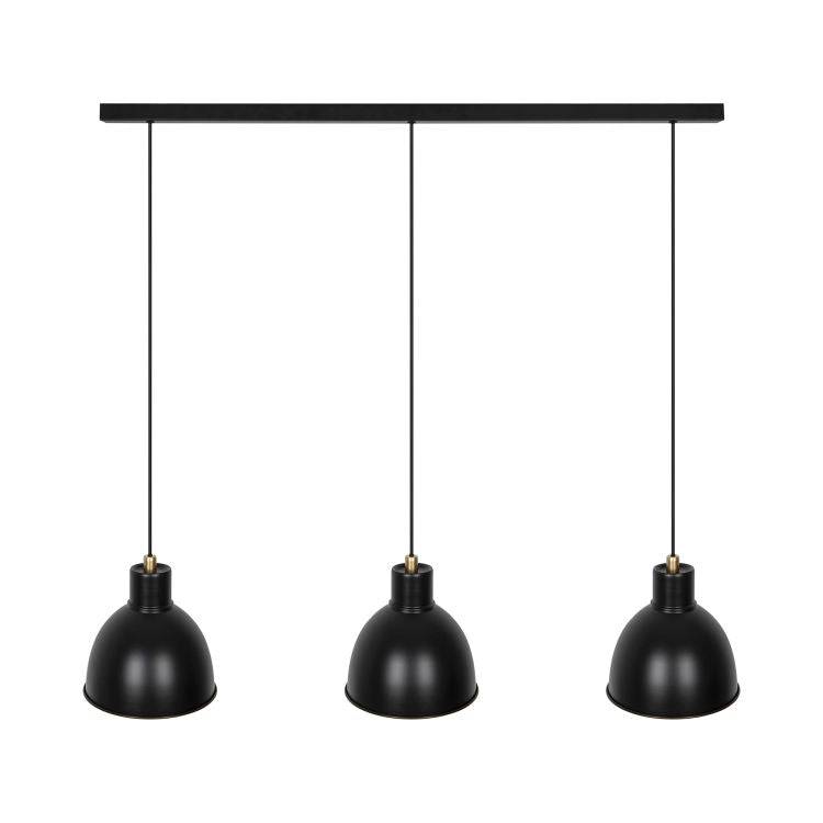 Nordlux Pop 3 Pendant Matt black - Comet Lighting
