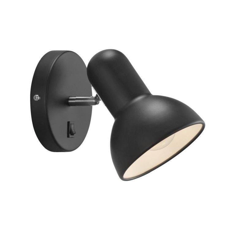 Nordlux Texas Wall Light Black - Comet Lighting
