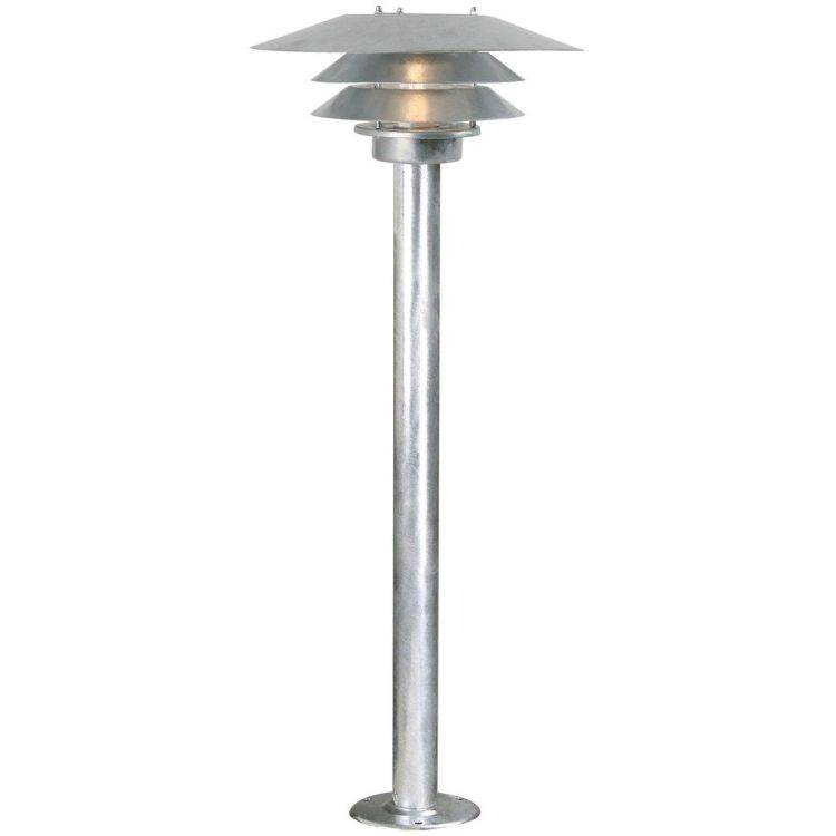 Nordlux Venø Outdoor Pillar Galvanized - Comet Lighting