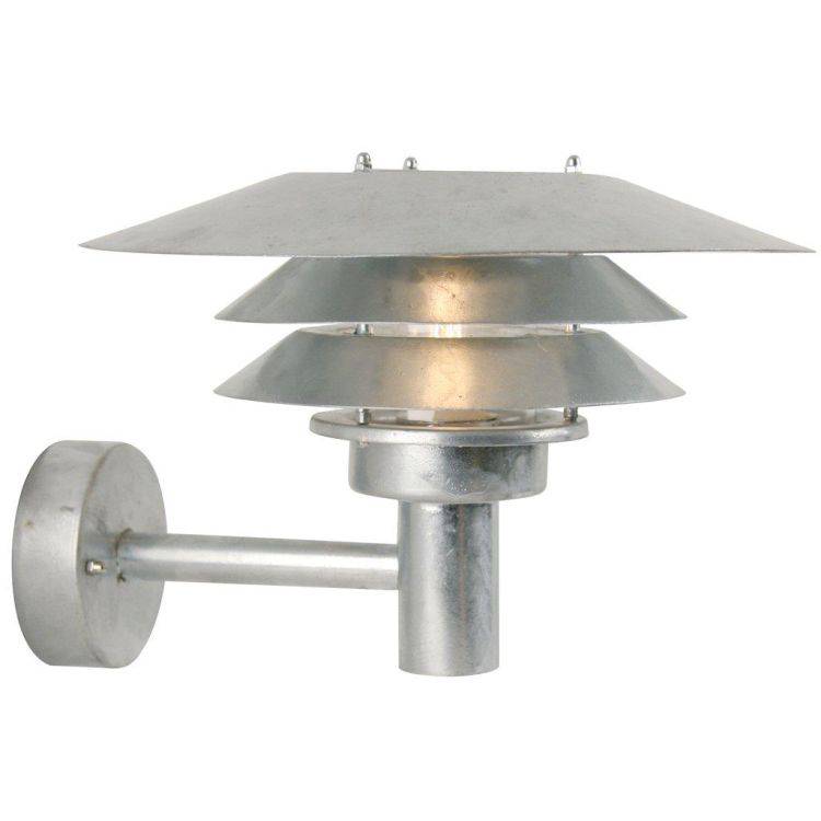 Nordlux Venø Outdoor Wall Light Galvanized - Comet Lighting