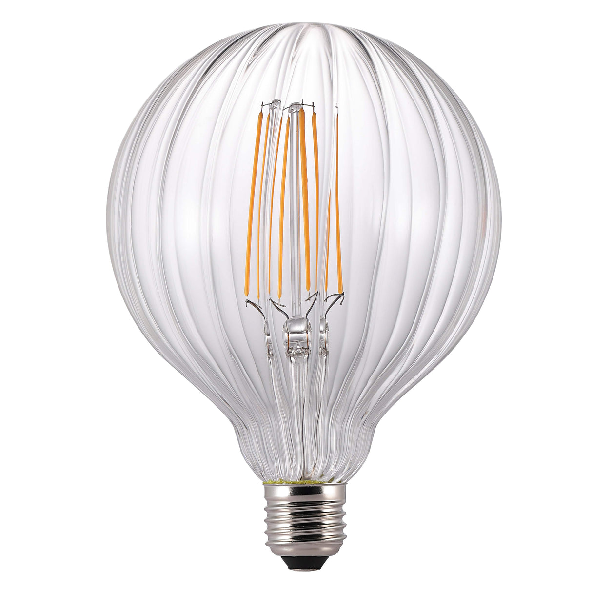 Deco E27 | G125 Avra | 2200 Kelvin | 200 Lumen | Light Bulb | Clear - Comet Lighting