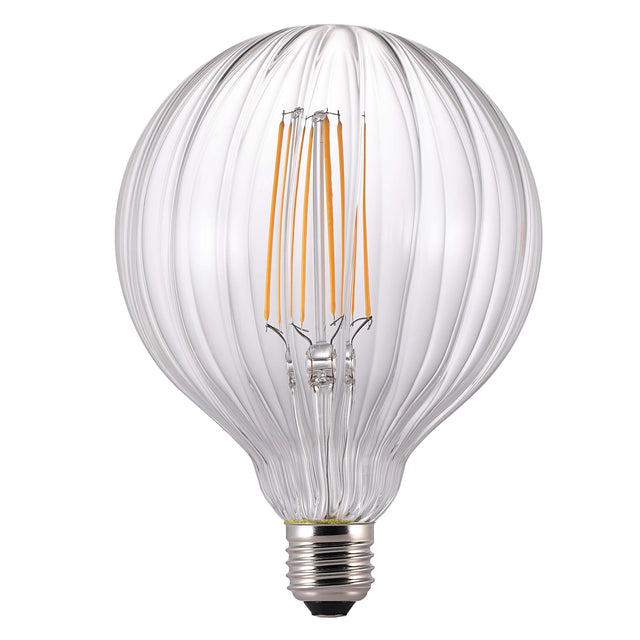 Deco E27 | G125 Avra | 2200 Kelvin | 200 Lumen | Light Bulb | Clear - Comet Lighting