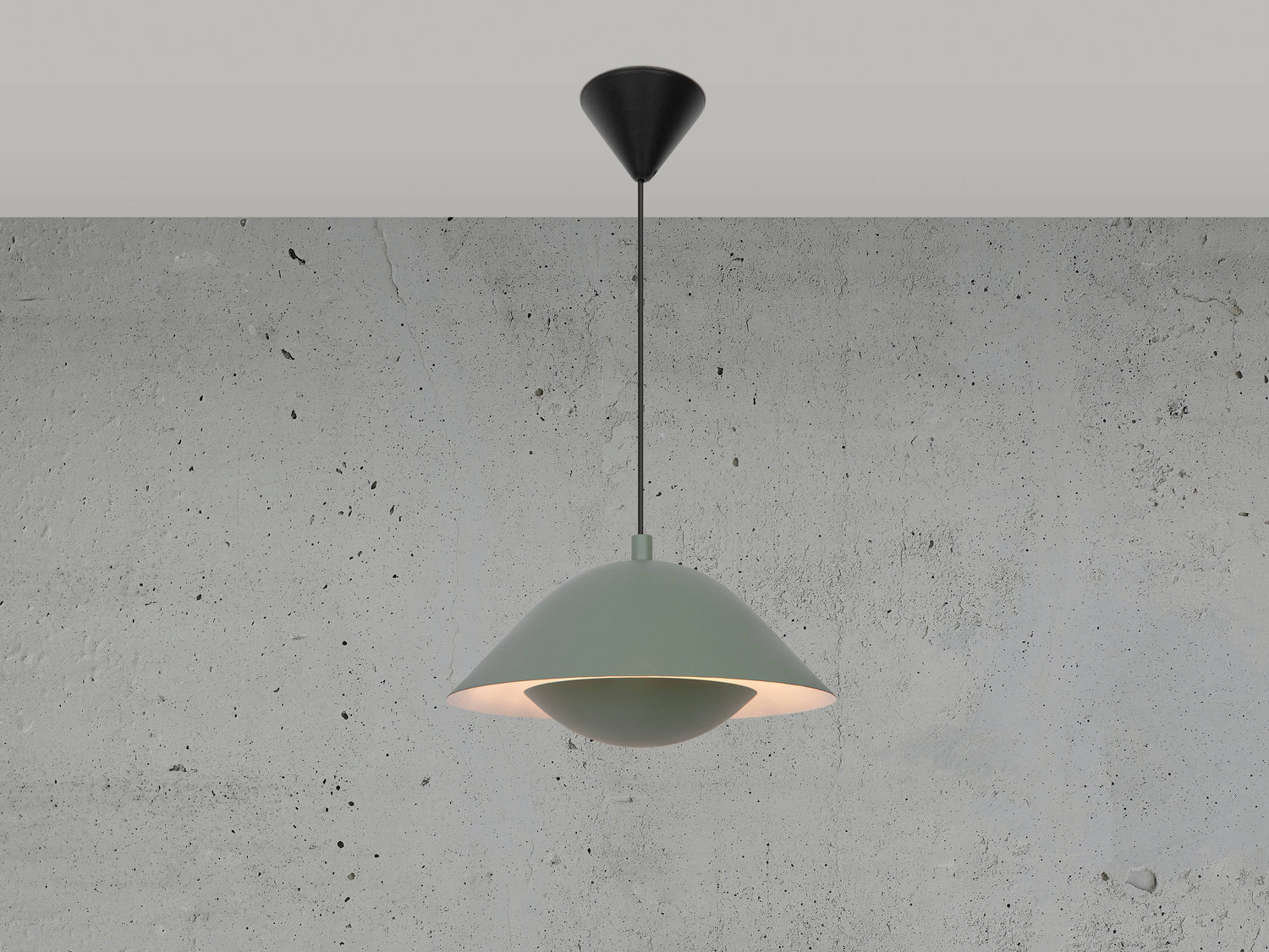 Freya 35 | Pendant | Dusty green - Comet Lighting