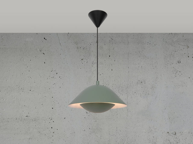 Freya 35 | Pendant | Dusty green - Comet Lighting