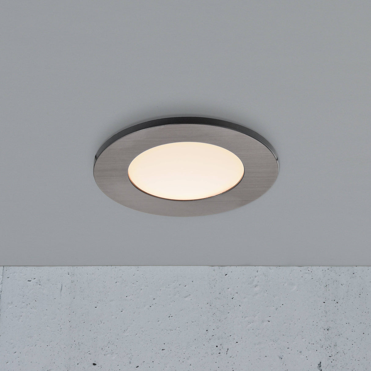 Leonis IP65 1-Kit 2700K | Downlight | Brushed Nickel - Comet Lighting