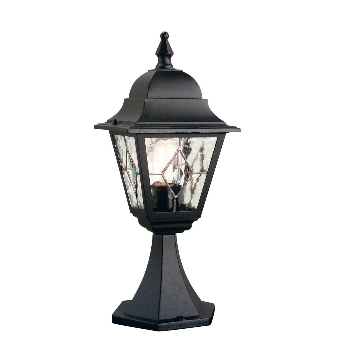 Norfolk 1 Light Pedestal Lantern - Comet Lighting
