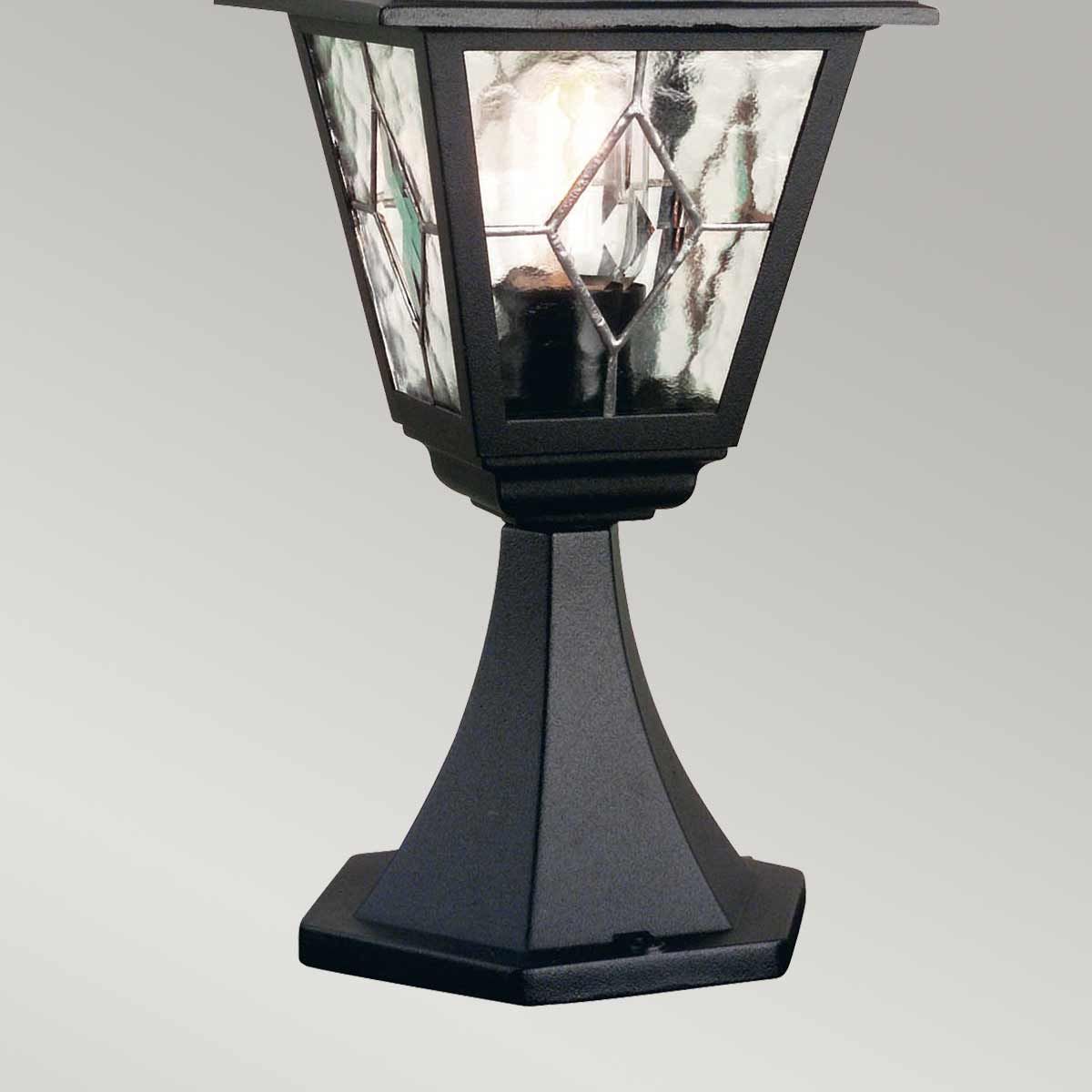 Norfolk 1 Light Pedestal Lantern - Comet Lighting