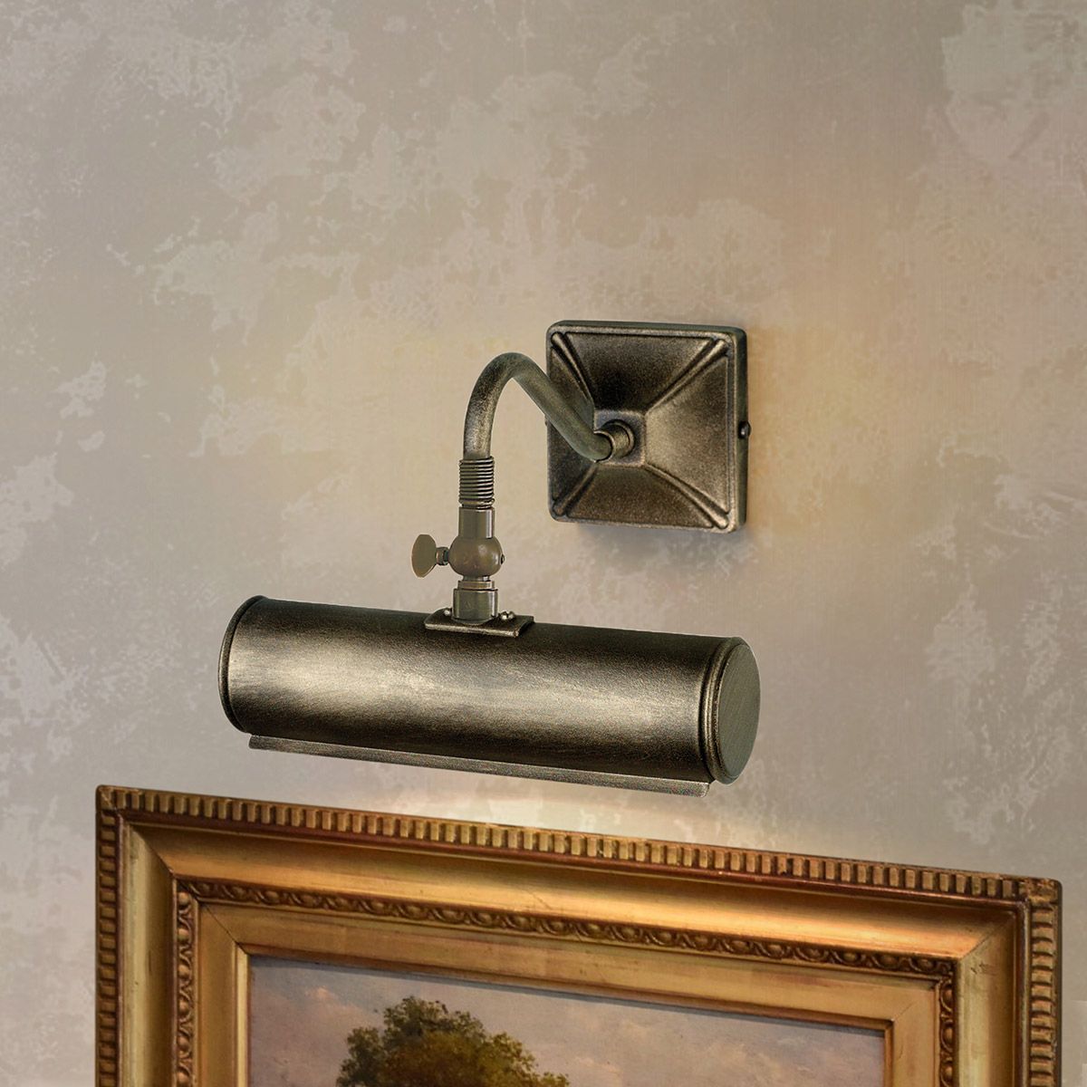 Picture Light 1 Light Small - Black/Gold