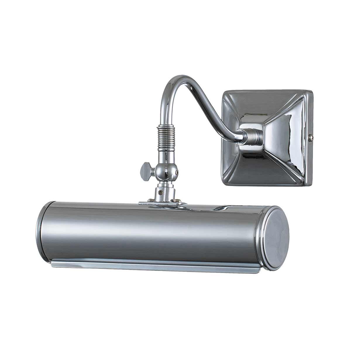 Picture Light 1 Light Small - Polished Chrome - Comet Lighting