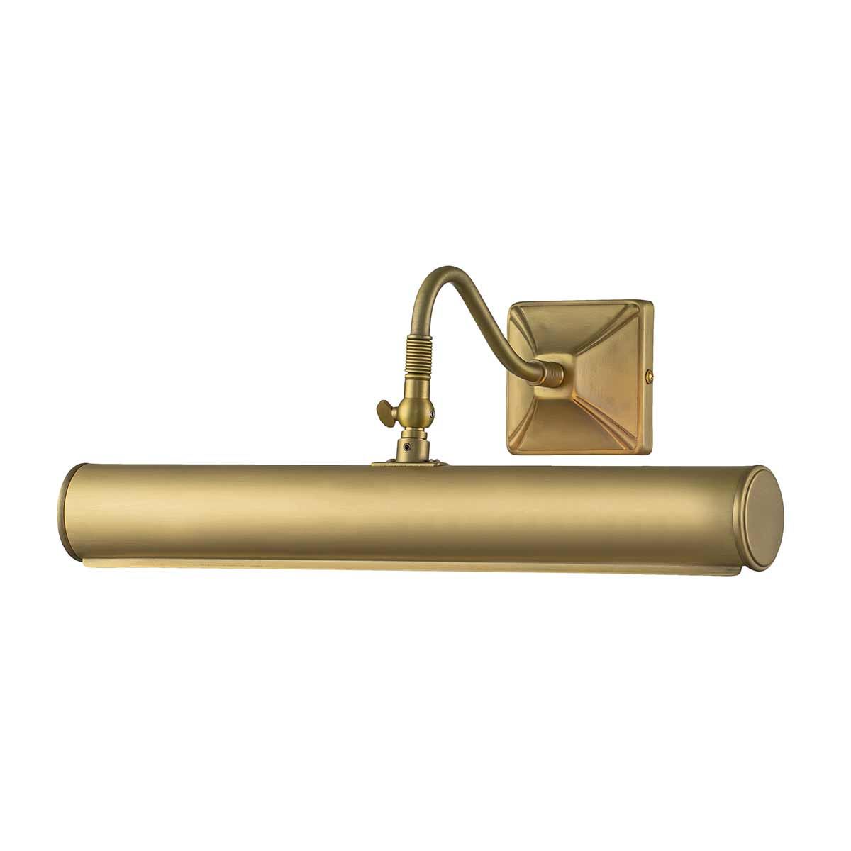 Picture Light 2 Light Large - Brushed Brass - Comet Lighting