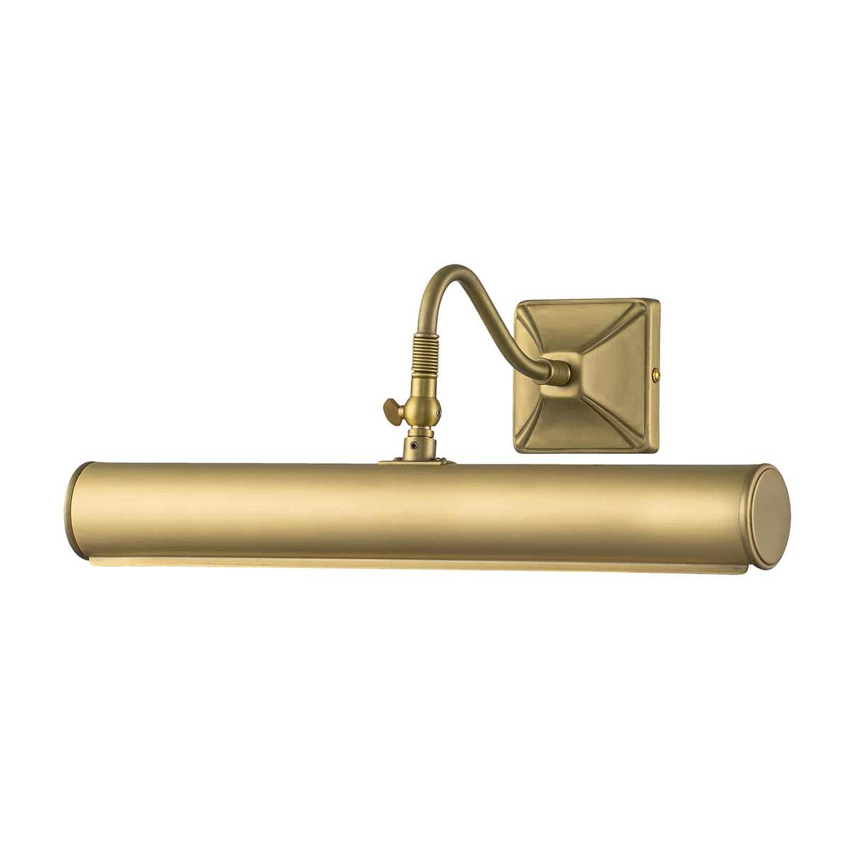 Picture Light 2 Light Large - Brushed Brass - Comet Lighting
