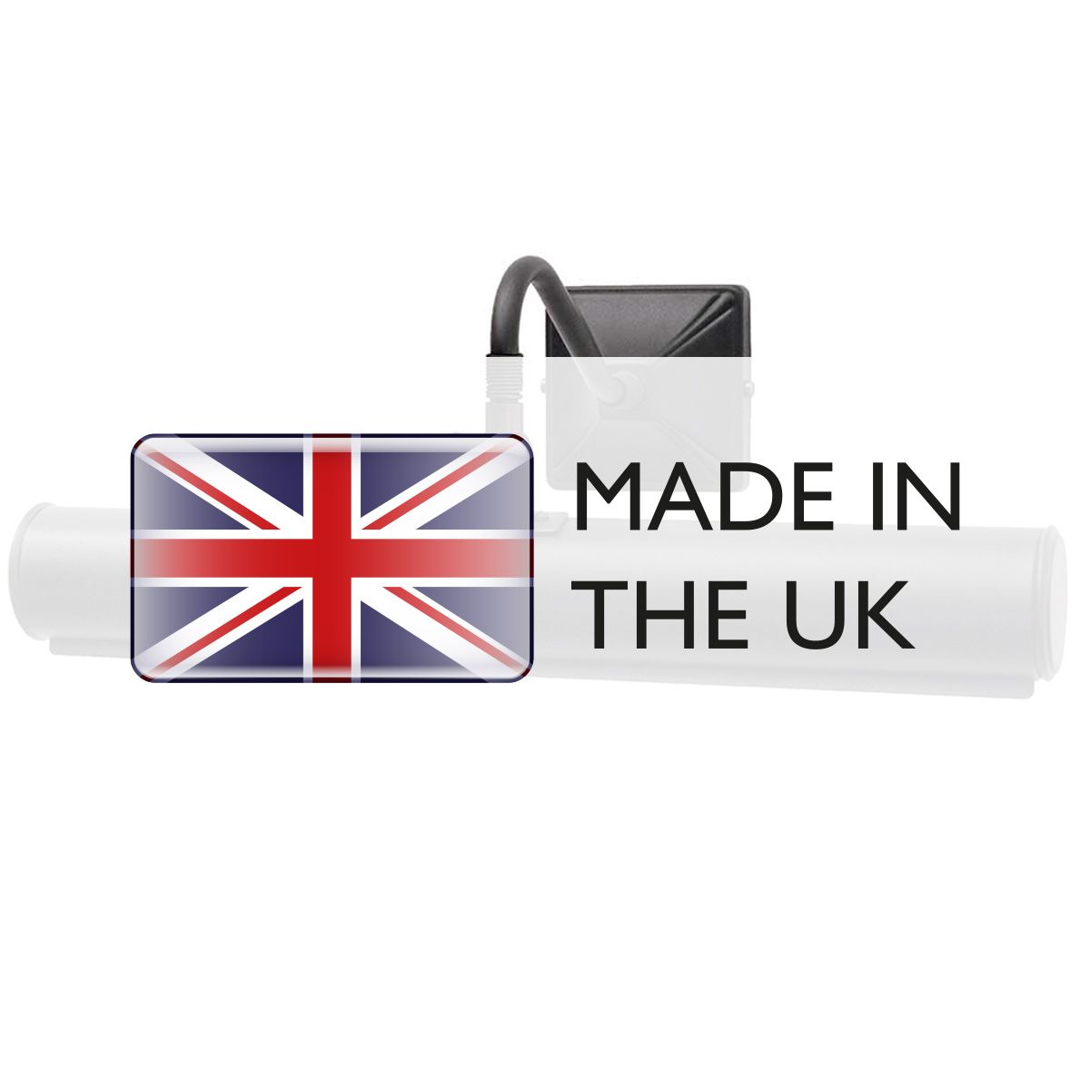 Picture Light 2 Light Large - Black - Comet Lighting