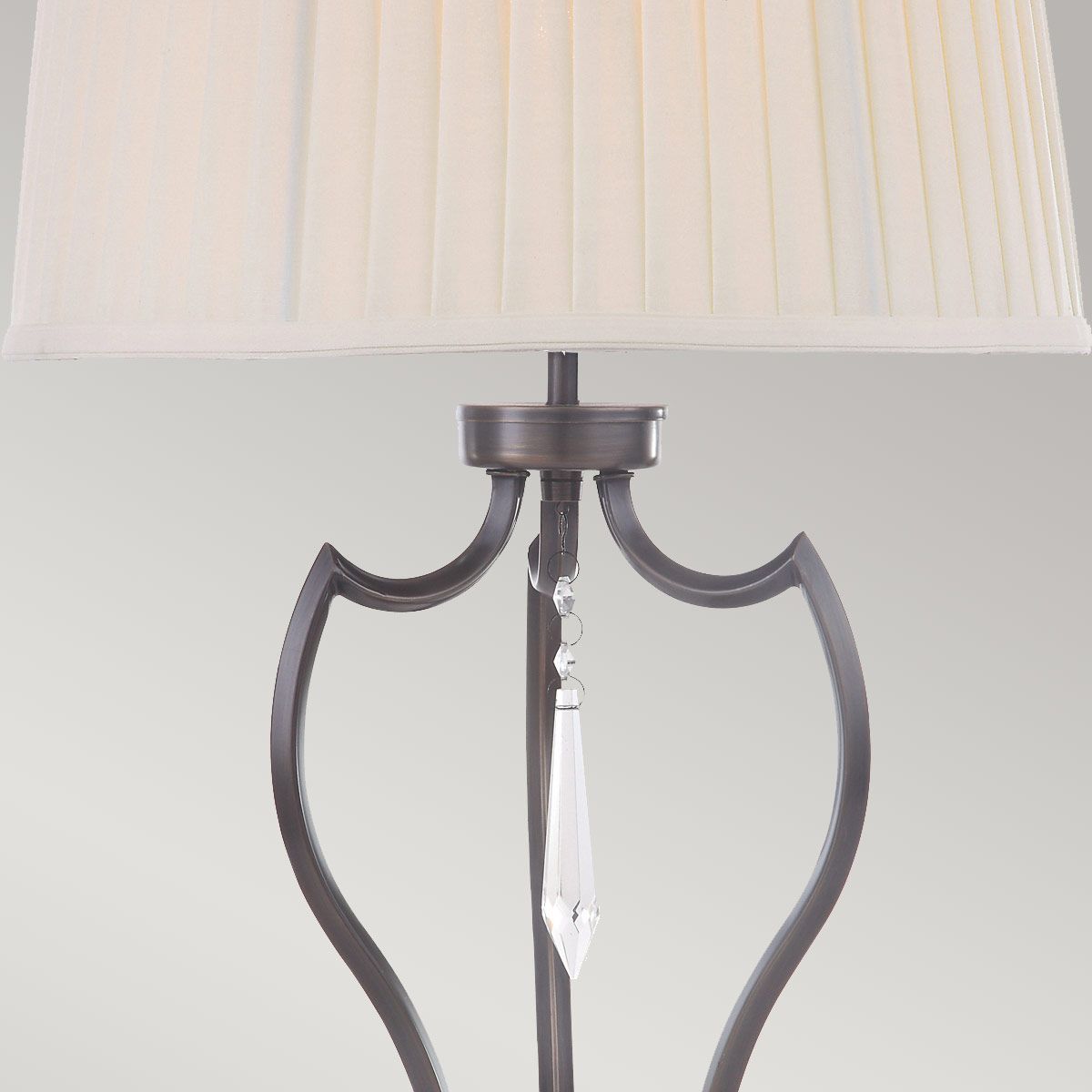 Pimlico 1 Light Table Lamp - Dark Bronze - Comet Lighting