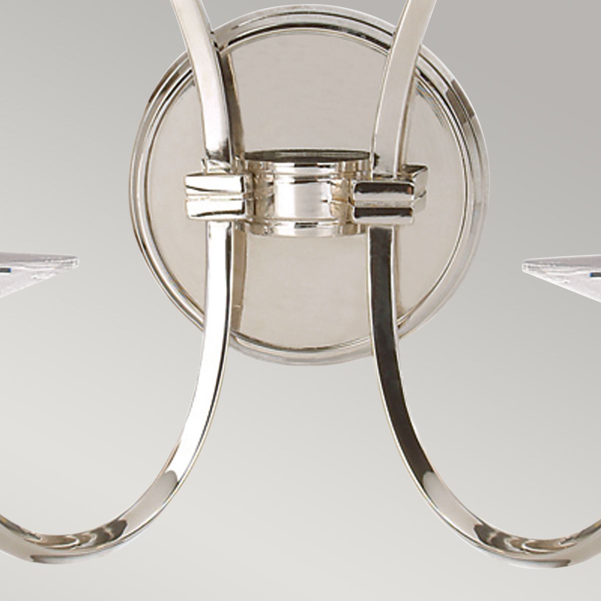 Pimlico 2 Light Wall Light - Polished Nickel - Comet Lighting