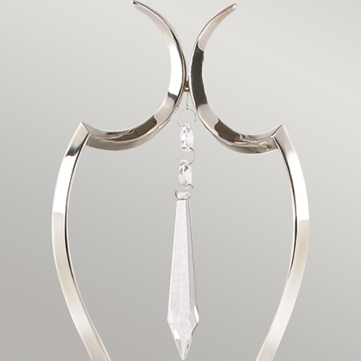 Pimlico 2 Light Wall Light - Polished Nickel - Comet Lighting