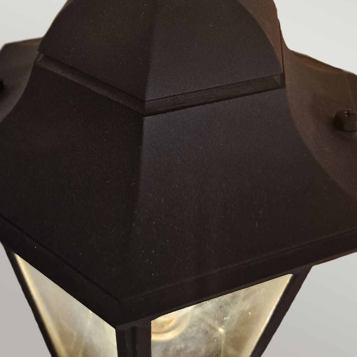 Parish 1 Light Up Wall Lantern - Comet Lighting