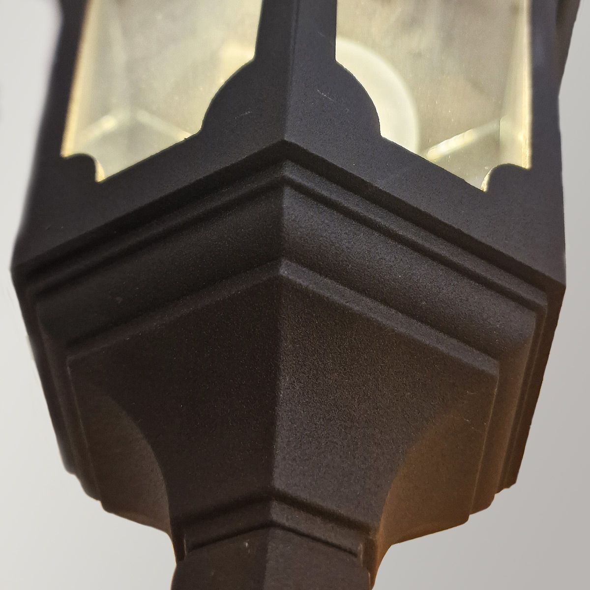 Parish 1 Light Up Wall Lantern - Comet Lighting