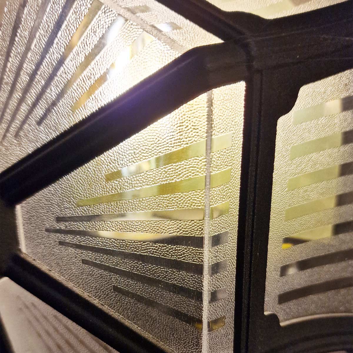 Parish 1 Light Ceiling Flush Lantern - Comet Lighting