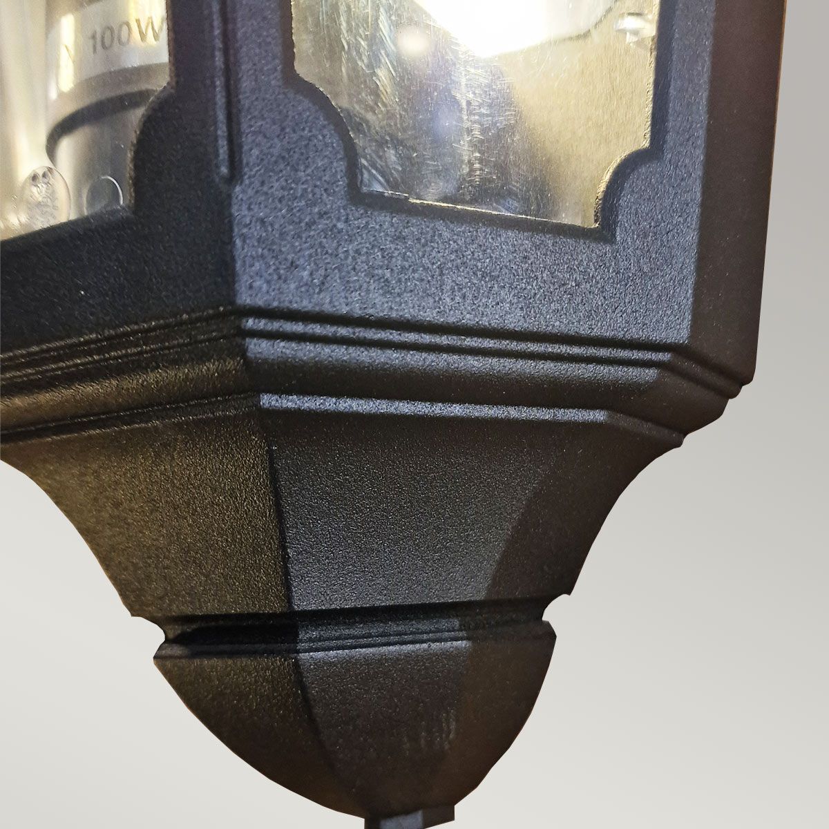 Parish 1 Light Half Lantern - Comet Lighting