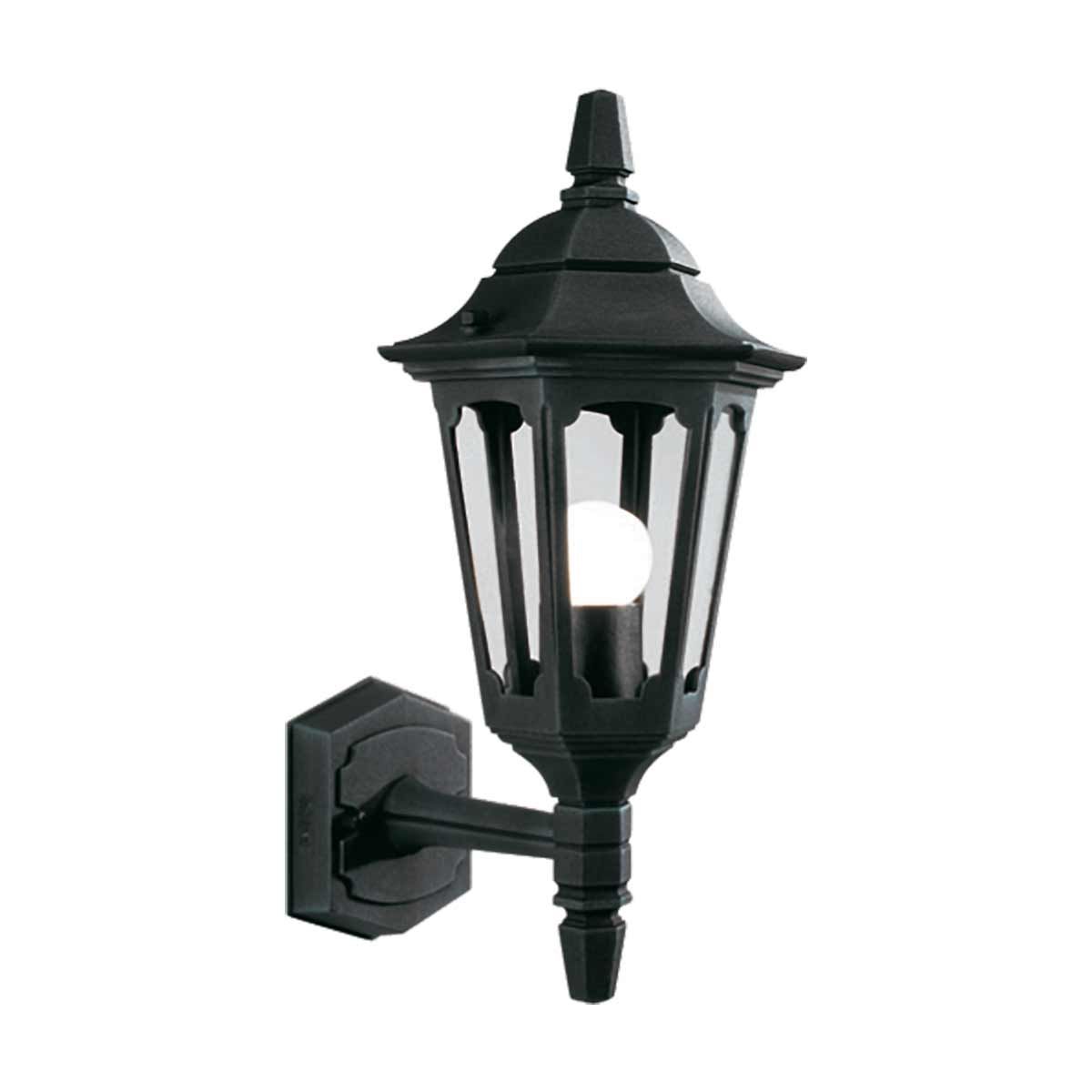 Parish Mini 1 Light Up Wall Lantern - Comet Lighting