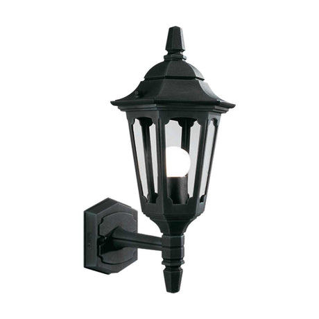 Parish Mini 1 Light Up Wall Lantern - Comet Lighting